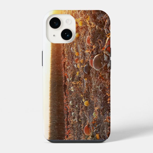 Pumpkin Patch Sunset C iPhone Case (Back)