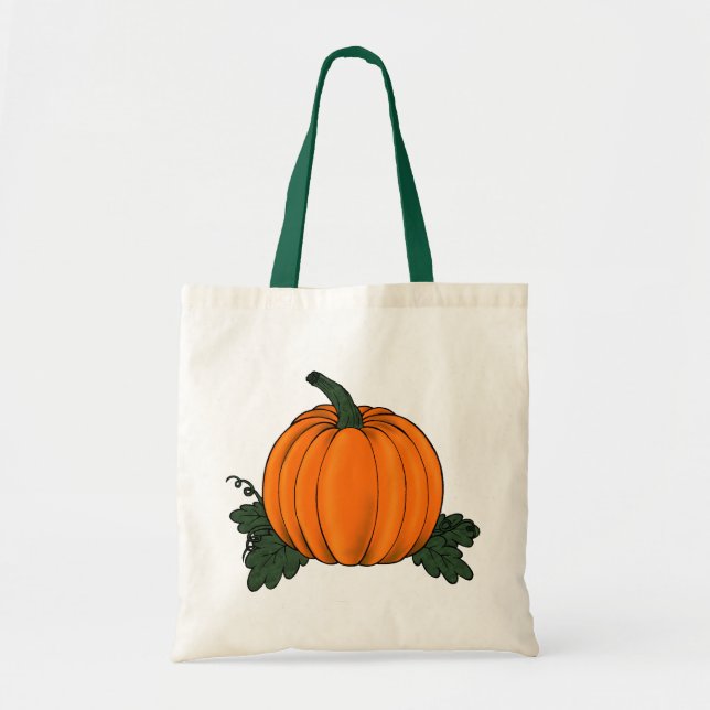 Pumpkin Patch Tote Bag (Front)