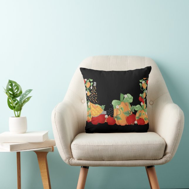 Pumpkin Patch Witch Cushion (Chair)
