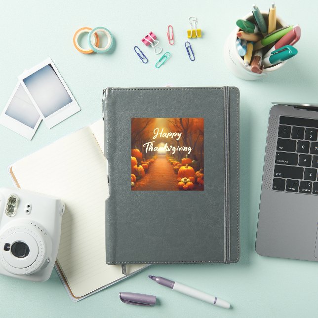 Pumpkin Path Beautiful Autumn Scene Custom  (iPad Cover)