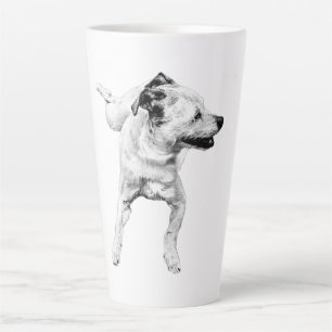 Pumpkin-Path Spin, Ears Up Latte Mug