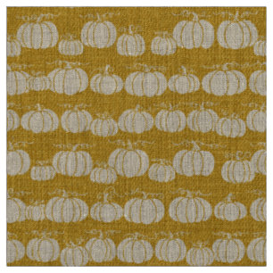 Pumpkin Pathe Stripe - Ecru Gold Fabric
