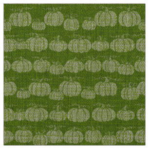 Pumpkin Pathe Stripe - Tonal Vintage Green Fabric