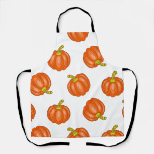 Pumpkin pattern apron