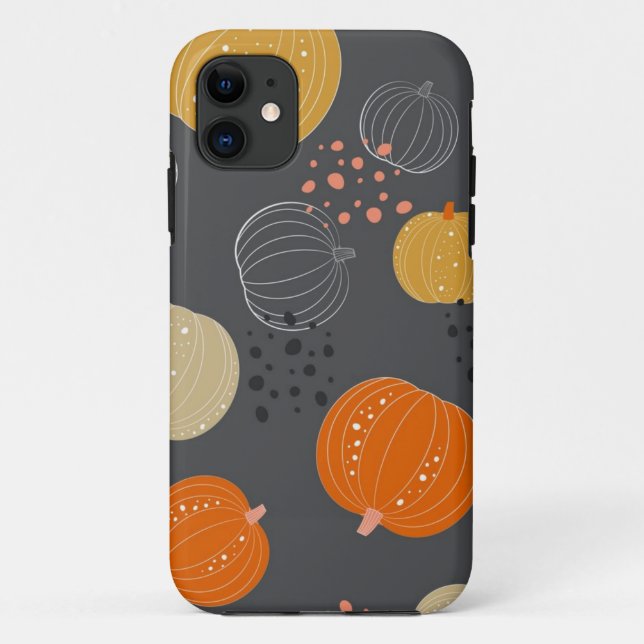Pumpkin pattern Case-Mate iPhone case (Back)