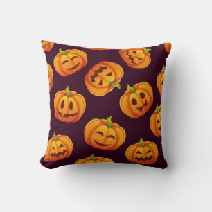 Pumpkin pattern cushion
