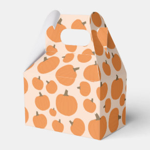 Pumpkin Pattern Favour Box