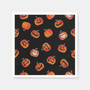 Pumpkin pattern napkin