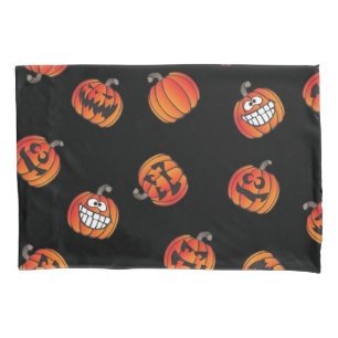 Pumpkin pattern pillowcase