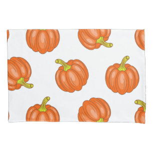 Pumpkin pattern pillowcase