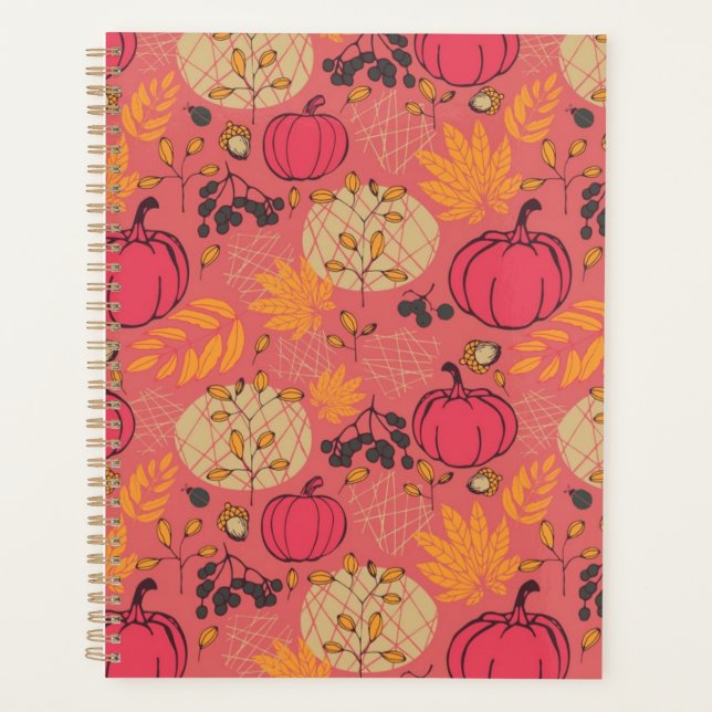 Pumpkin pattern planner (Front)