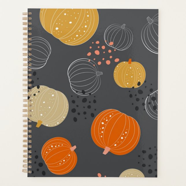 Pumpkin pattern planner (Front)