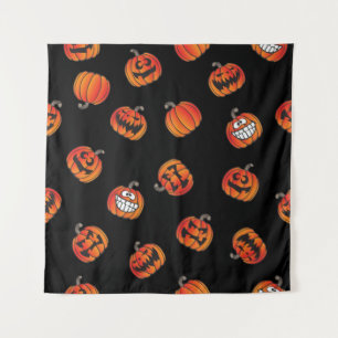 Pumpkin pattern tapestry