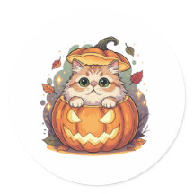 Pumpkin Peek Persian – Fluffy Persian Halloween