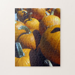 Pumpkin Photo Puzzle with Gift Box