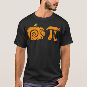 Pumpkin Pi Funny Halloween Pie Math Lover Algebra T-Shirt