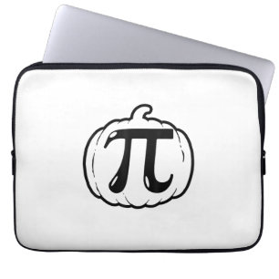 Pumpkin Pi Funny Math Halloween & Thanksgiving Pum Laptop Sleeve