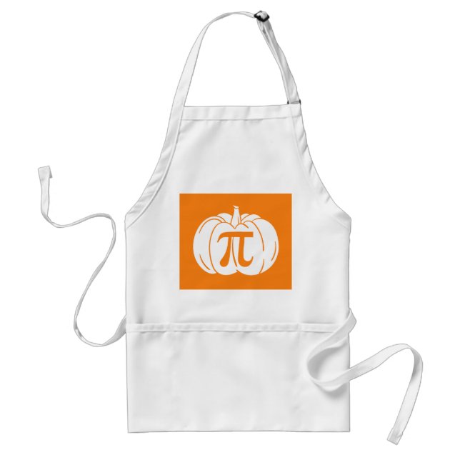 Pumpkin Pi Halloween Standard Apron (Front)