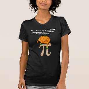 Pumpkin Pi Math Halloween T Shirt