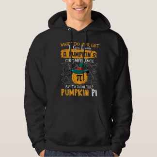 Pumpkin Pi Math Teacher Halloween Thanksgiving Pi  Hoodie