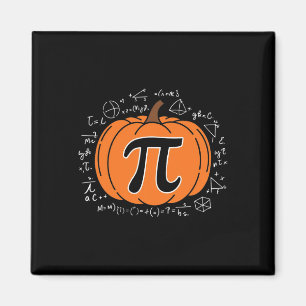 Pumpkin Pi Pie Math Teacher Funny Halloween Thanks Magnet