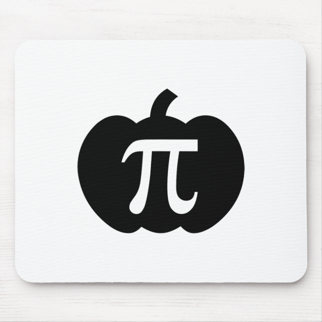 Pumpkin Pi Pie Math Teacher Halloween Funny Christ Mouse Pad (Front)