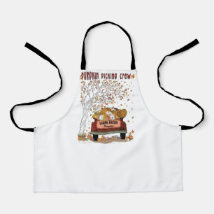 Pumpkin Picking Crew Apron