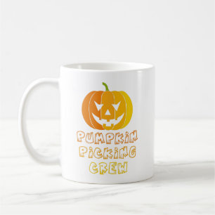 Pumpkin picking crew T-Shirt Hoodie Coffee Mug