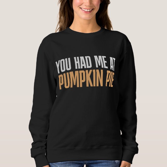 PUMPKIN PIE AUTUMN T-SHIRTS & SWEATSHIRTS (Front)