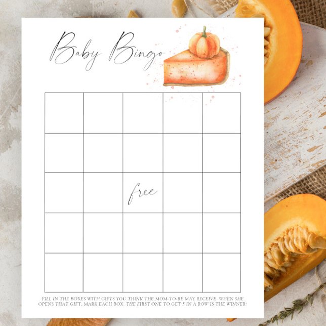 Pumpkin pie - Baby Bingo game (Creator Uploaded)