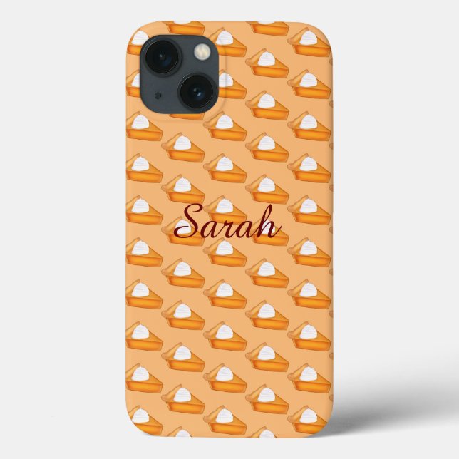 Pumpkin Pie Case-Mate iPhone Case (Back)