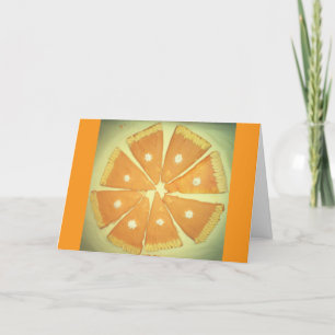 "Pumpkin Pie Cookies" Thanksgiving Card