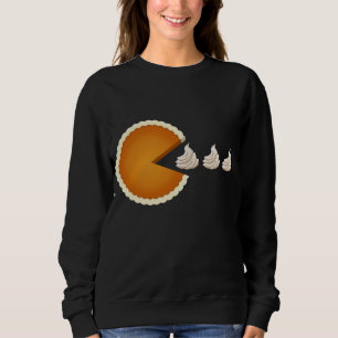 Pumpkin Pie Funny Math Halloween Costume Thanksgiv Sweatshirt