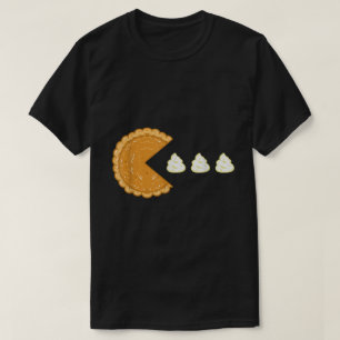 Pumpkin Pie Funny Thanksgiving Art T-Shirt
