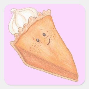 Pumpkin Pie Guy Sticker