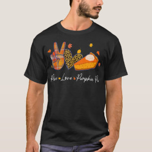 Pumpkin Pie Halloween Thanksgiving Christmas Gift T-Shirt