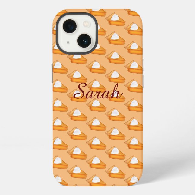 Pumpkin Pie iPhone Case (Back)