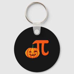 Pumpkin pie jack o lantern halloween math funny key ring