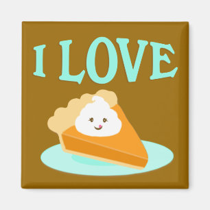 Pumpkin Pie Love Magnet