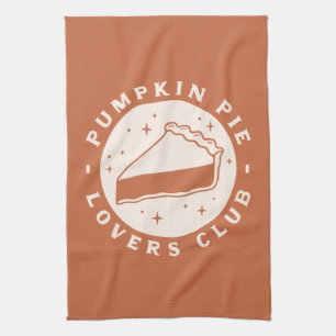 Pumpkin Pie Lovers Club Tea Towel