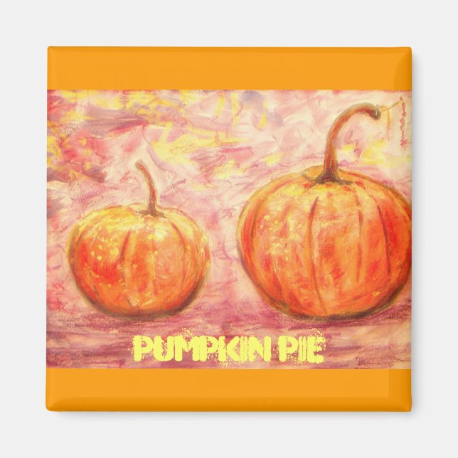 pumpkin pie magnet (Front)
