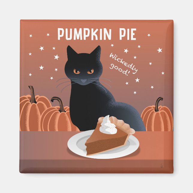 Pumpkin Pie Magnet (Front)