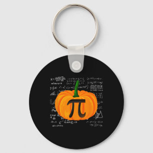 Pumpkin Pie Math Funny Halloween Thanksgiving Pi D Key Ring