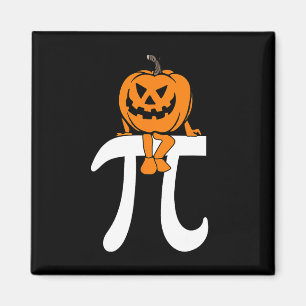 Pumpkin Pie Math Funny Halloween Thanksgiving Pi D Magnet