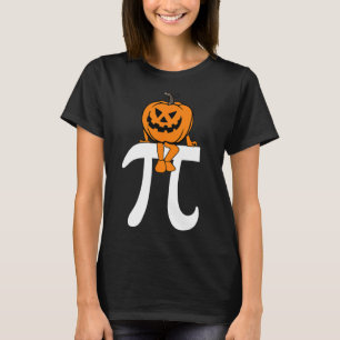 Pumpkin Pie Math Funny Halloween Thanksgiving Pi D T-Shirt