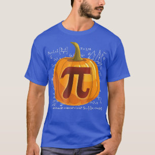 Pumpkin Pie Math Pi Day Thanksgiving Funny Hallowe T-Shirt