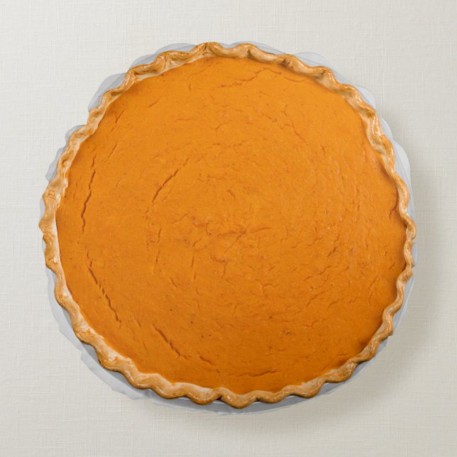 Pumpkin Pie Round Cushion (Front)