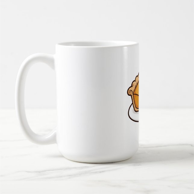Pumpkin Pie Slice Fall Mug (Left)