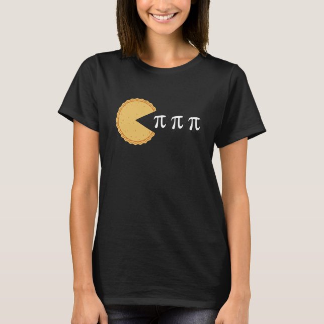 Pumpkin Pie Thanksgiving Pi Day Math Men Women Sci T-Shirt (Front)