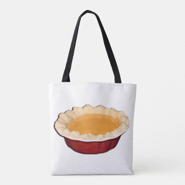 Pumpkin Pie Tote Bag (Back)